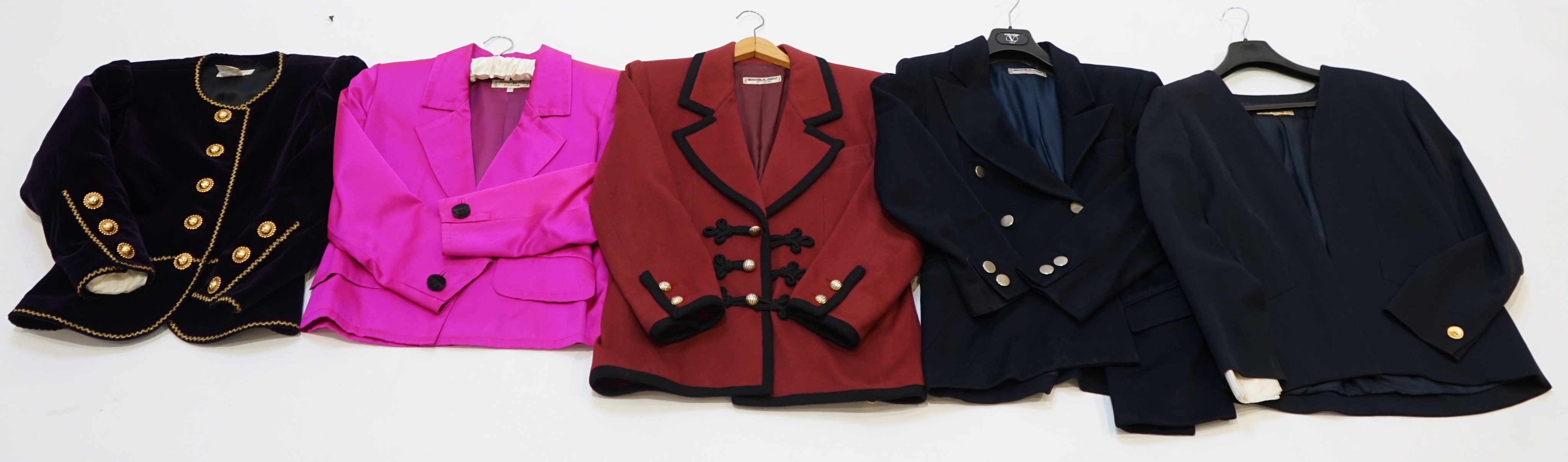 Five ladies Yves Saint Laurent Jackets size IT 42